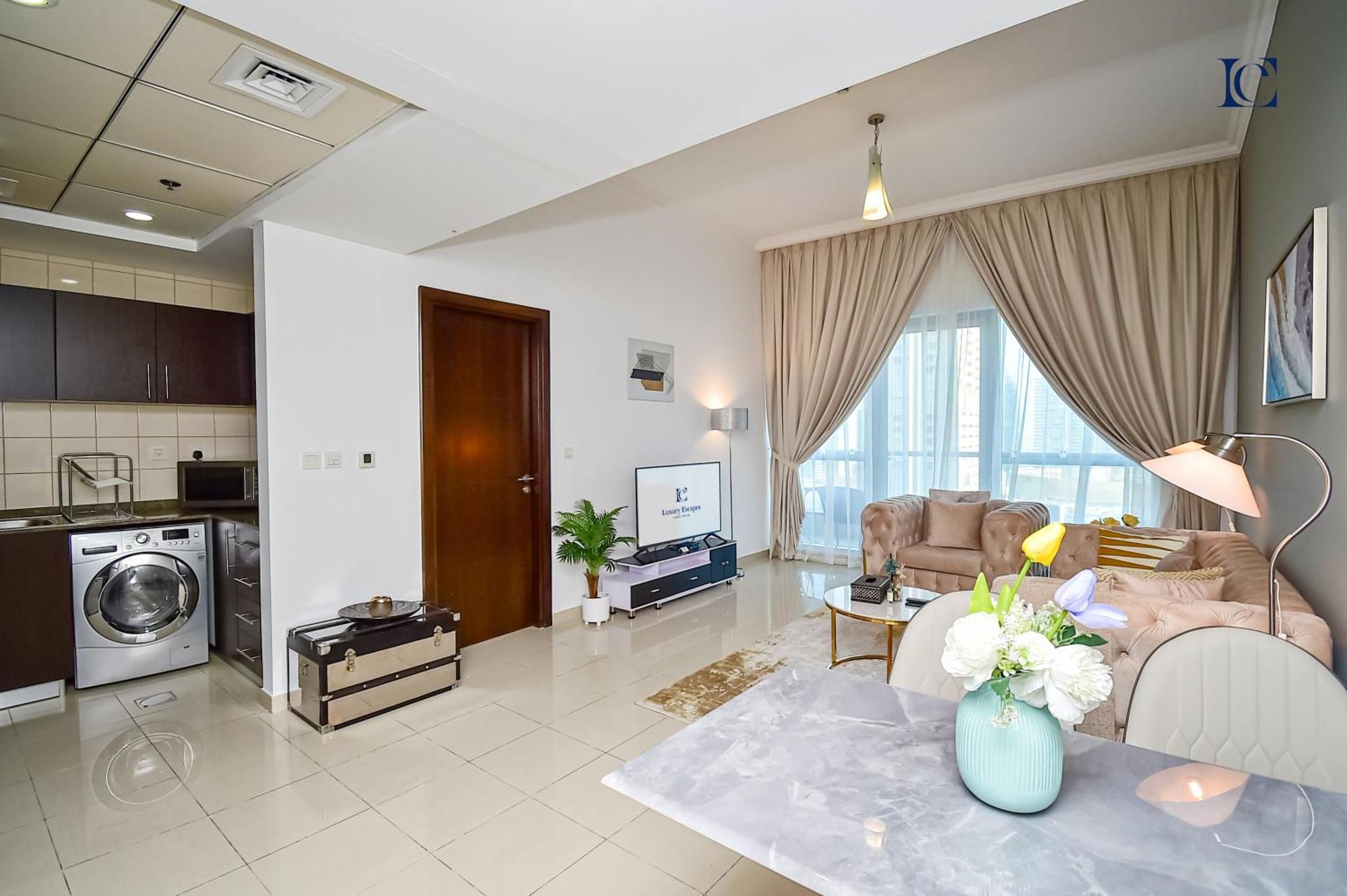 Luxury Escapes - 1Br Home With Stunning Marina View - Bay Central Marina Dubai Bagian luar foto