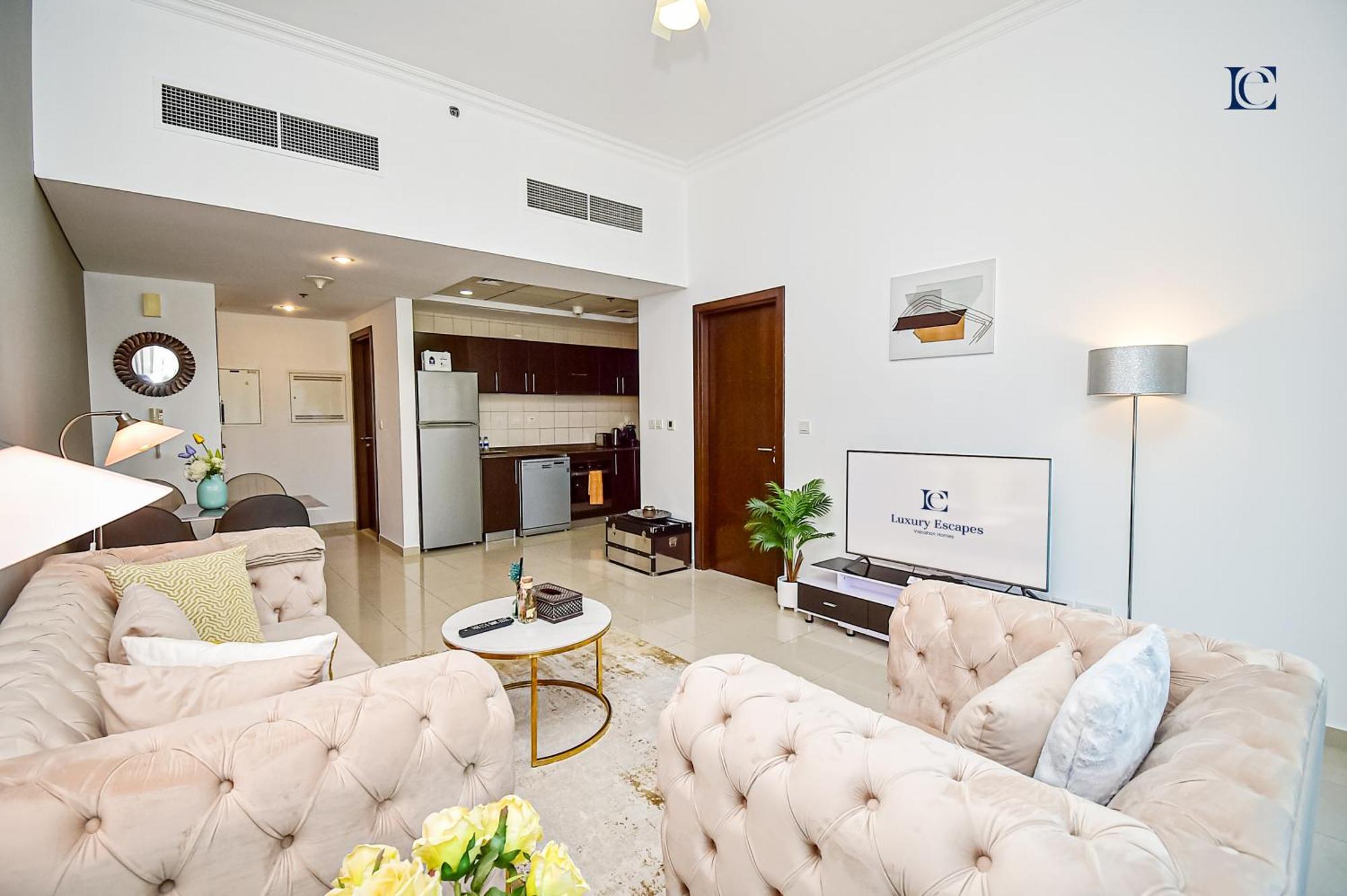 Luxury Escapes - 1Br Home With Stunning Marina View - Bay Central Marina Dubai Bagian luar foto